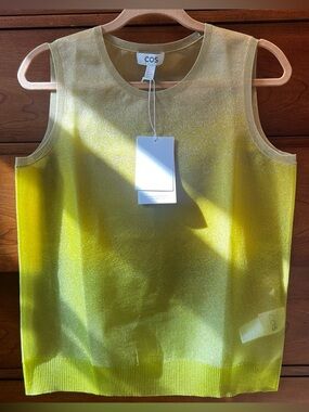 COS Ombre Fine Knit Sleeveless Top